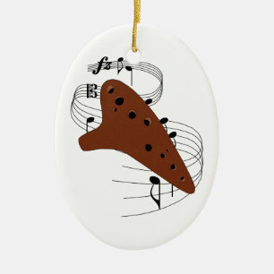 Cerâmica Ornamento de Ocarina