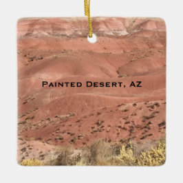 Cerâmica Ornamento de Paisagem de Arizonas do Deserto Pinta