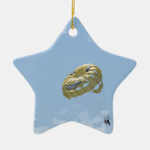 Cerâmica Ornamento de Parasail
