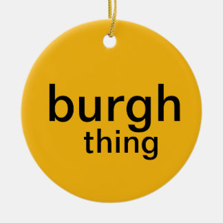 Cerâmica Ornamento de Pittsburgh (coisa do burgh)