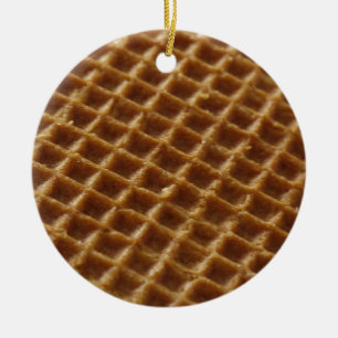 Cerâmica Ornamento de Pizzelle