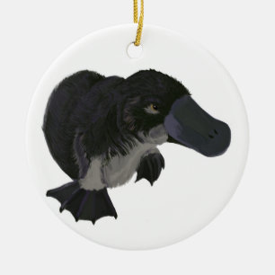 Cerâmica Ornamento de Platypus