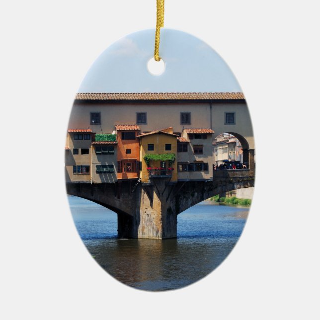Cerâmica Ornamento de Ponte Vecchio (Frente)