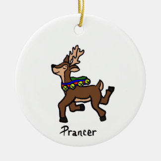 Cerâmica Ornamento de Prancer/Vixen