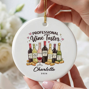 Cerâmica Ornamento de Provador de Vinho Profissional