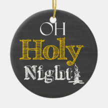 Ornamento de quadro de Natal Santa Noite