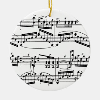 Cerâmica Ornamento de Rachmaninoff