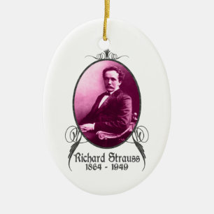 Cerâmica Ornamento de Richard Strauss