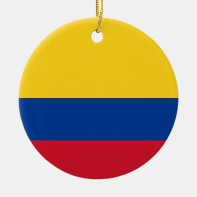 Cerâmica Ornamento de Sinalizador Colômbia (Frente)
