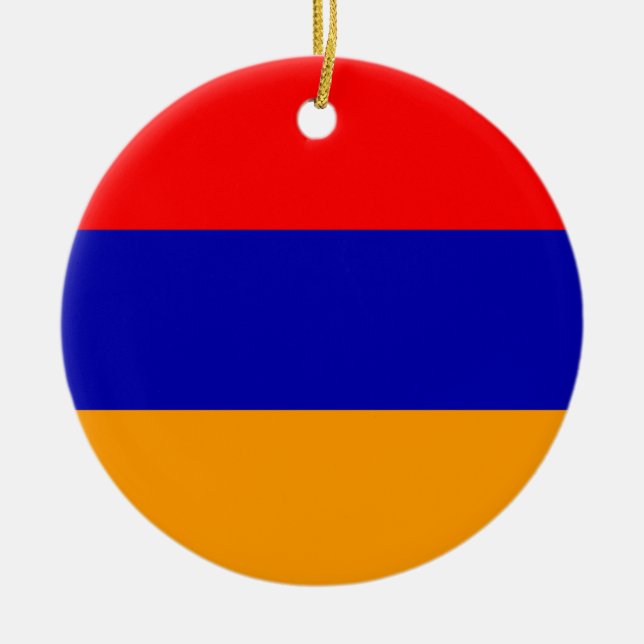 Cerâmica Ornamento de Sinalizador da Armênia (Frente)