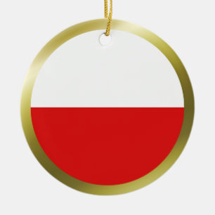 Cerâmica Ornamento de Sinalizador Polônia