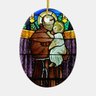 Cerâmica Ornamento de St Anthony
