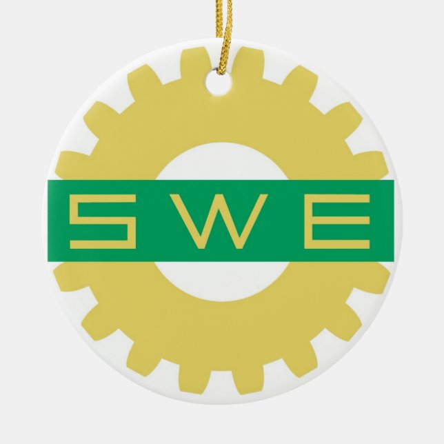 Cerâmica Ornamento de SWE (sociedade de engenheiros das (Frente)