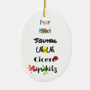 Cerâmica Ornamento de Tango do Bloco de Célula