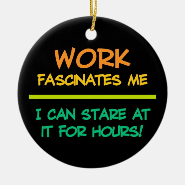 Cerâmica Ornamento de trabalho (Frente)