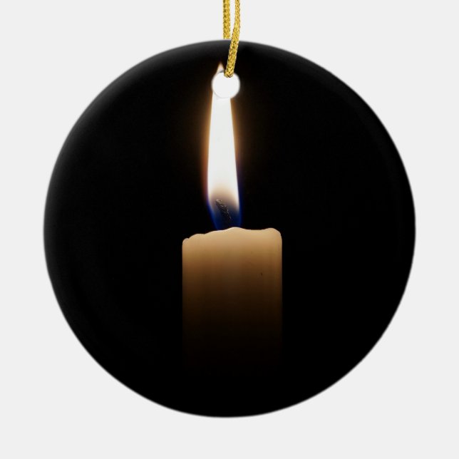 Cerâmica Ornamento de tributo de borboleta da VelaBrancaHAM (Frente)