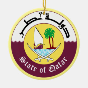 Cerâmica Ornamento de Tripas do Qatar