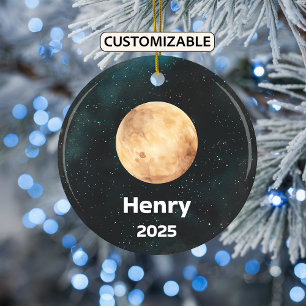 Cerâmica Ornamento de Vênus Personalizado, Sistema Solar, P