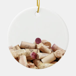 Cerâmica Ornamento de Vinho