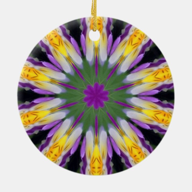 Cerâmica ornamento de Viola (Traseira)