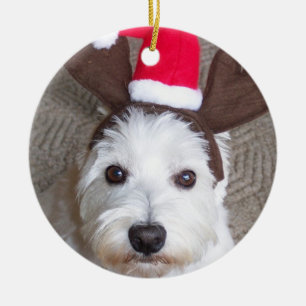 Cerâmica Ornamento de Westie