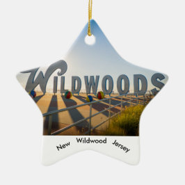 Cerâmica Ornamento de Wildwood New-jersey