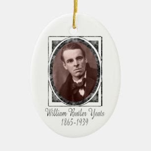 Cerâmica Ornamento de William Butler Yeats