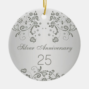 Cerâmica Ornamento do aniversário de casamento dos
