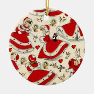Cerâmica Ornamento do Círculo de Natal