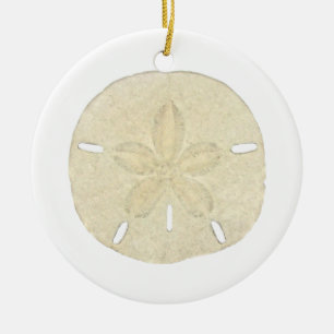 Cerâmica Ornamento do dólar de areia
