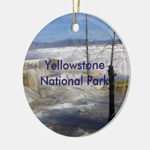 Cerâmica Ornamento do parque nacional de Yellowstone