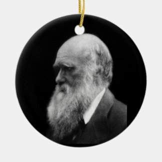 Cerâmica Ornamento do retrato de Darwin