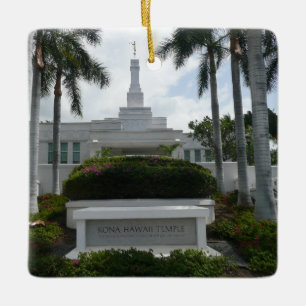 Cerâmica Ornamento do Templo de Kona