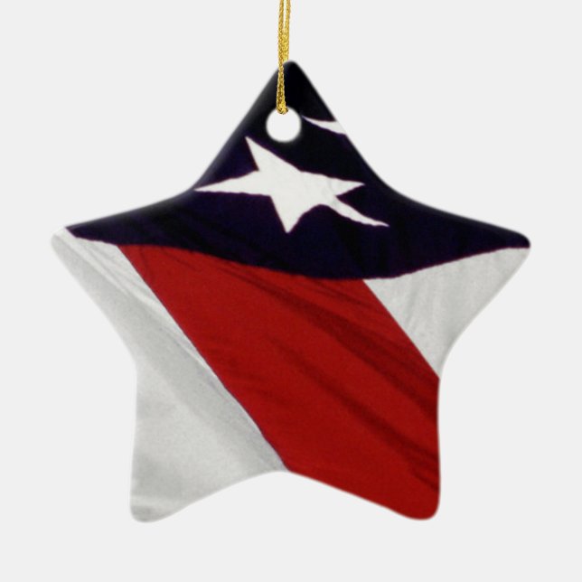 Cerâmica Ornamento em rotação de estrelas (Frente)