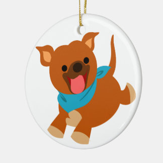Cerâmica Ornamento Feliz de Escadas de Cartoon Feliz