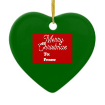 Ornamento Feliz de Natal