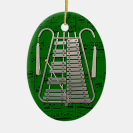 Cerâmica Ornamento - Glockenspiel de marcha - escolha sua