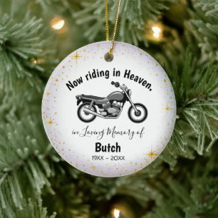 Cerâmica Ornamento Memorial de Motocicleta Personalizado