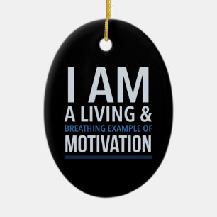 Cerâmica Ornamento Motivacional de Tipografia