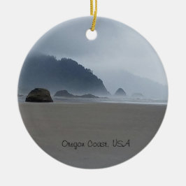 Cerâmica Ornamento noroeste pacífico da praia da costa de