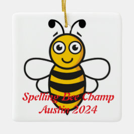 Cerâmica Ornamento Ortográfico de Abelhas