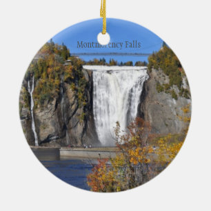 Cerâmica Ornamento Paisagem de Quebec