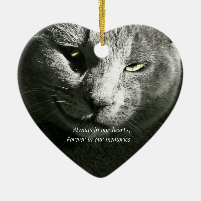 Cerâmica Ornamento perdido do animal de estimação (Frente)