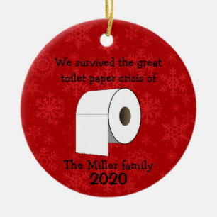 Cerâmica Ornamento Personalizado de Crise de Papel de Banhe