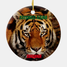 Cerâmica Ornamento Personalizado de Leão/Elefante da Tanzân