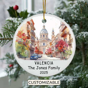 Cerâmica Ornamento Personalizado de Valência, Espanha