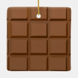 Cerâmica Ornamento Quadrado de Natal Cerâmico para Bares Do