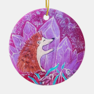 Cerâmica Ornamento Redondo Cerâmico de Enfermagem