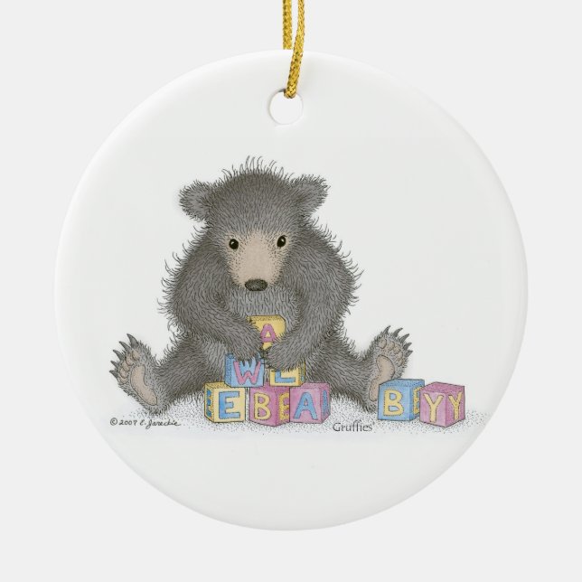 Cerâmica Os ornamento de Gruffies® (Frente)