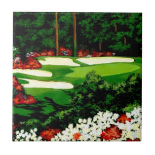 Cerâmica Os Verdes, campo de golfe, Azulejo cerâmico